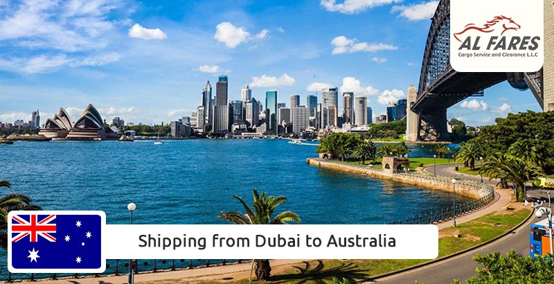 Shipping from Dubai to Australia