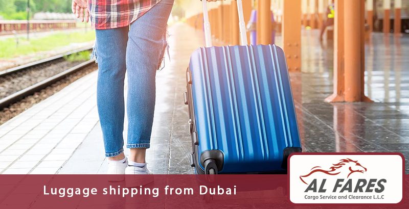 Luggage shipping from Dubai