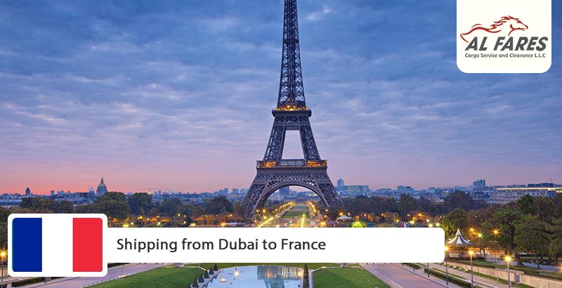 Shipping from Dubai to France