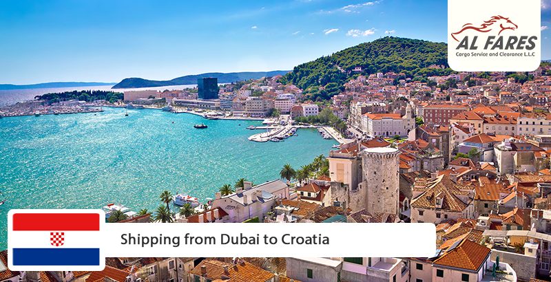 Shipping from Dubai to Croatia