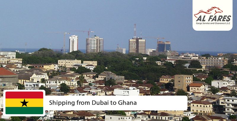 Shipping from Dubai to Ghana
