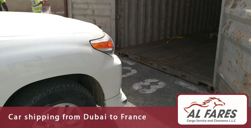Car shipping from Dubai to France