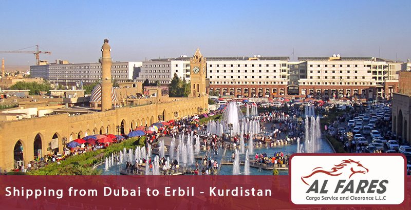 Shipping from Dubai to Erbil - Kurdistan