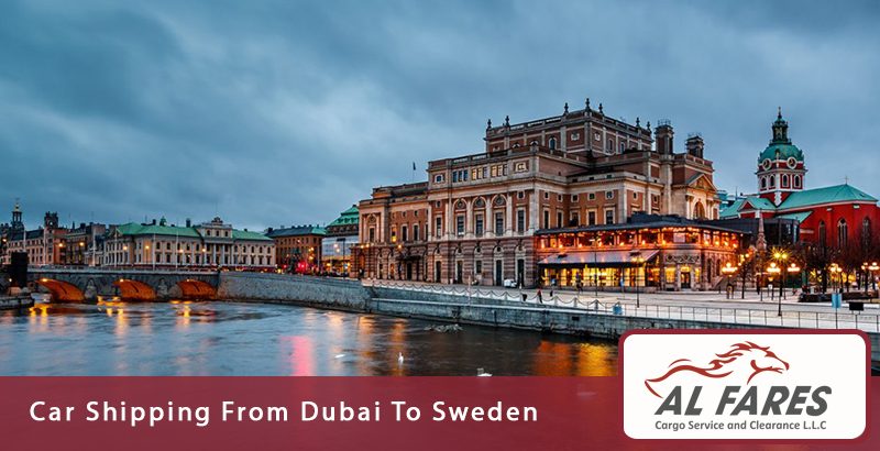Car shipping from Dubai to Sweden